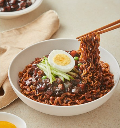 [Paldo] Ilpoom Jjajangmian Ramen 120g x 4P  팔도 일품짜장면 멀티팩