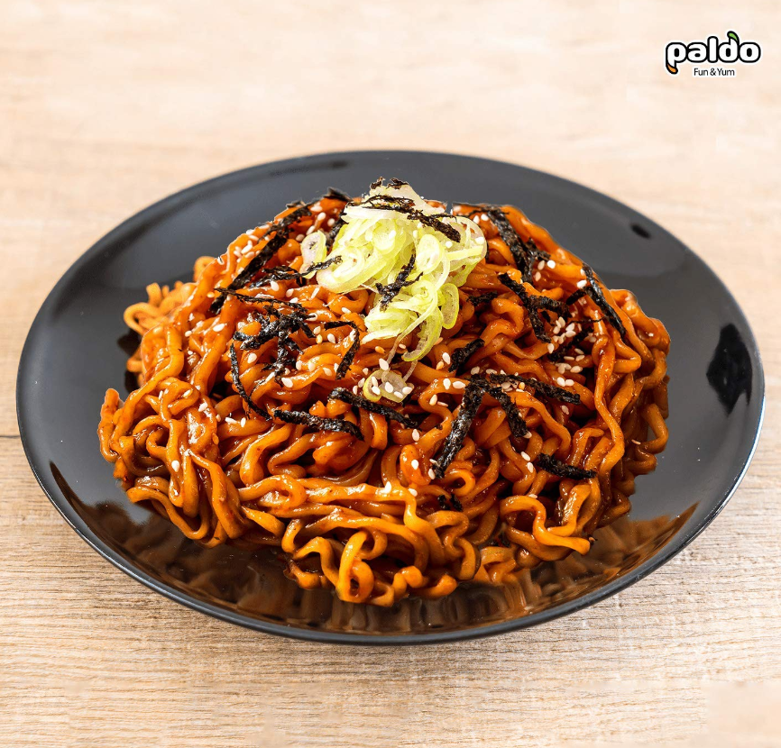 [Paldo] Volcano Chicken Noodle 140g x 4p 팔도 볼케이노치킨면