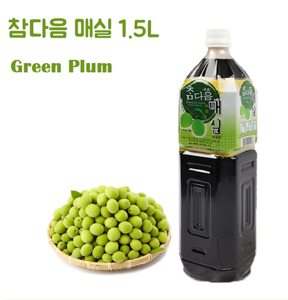 [Panax Korea] Chamdaum Traditional Korean Fruit Tea 1.5L [파낙스코리아] 참다움 전통 한국 과일차