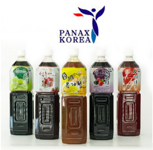 [Panax Korea] Chamdaum Traditional Korean Fruit Tea 1.5L [파낙스코리아] 참다움 전통 한국 과일차
