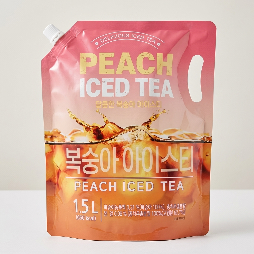 GS25 Peach Iced Tea 1.5L  복숭아 아이스티