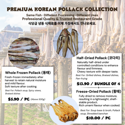 Premium Korean Pollack Collection
