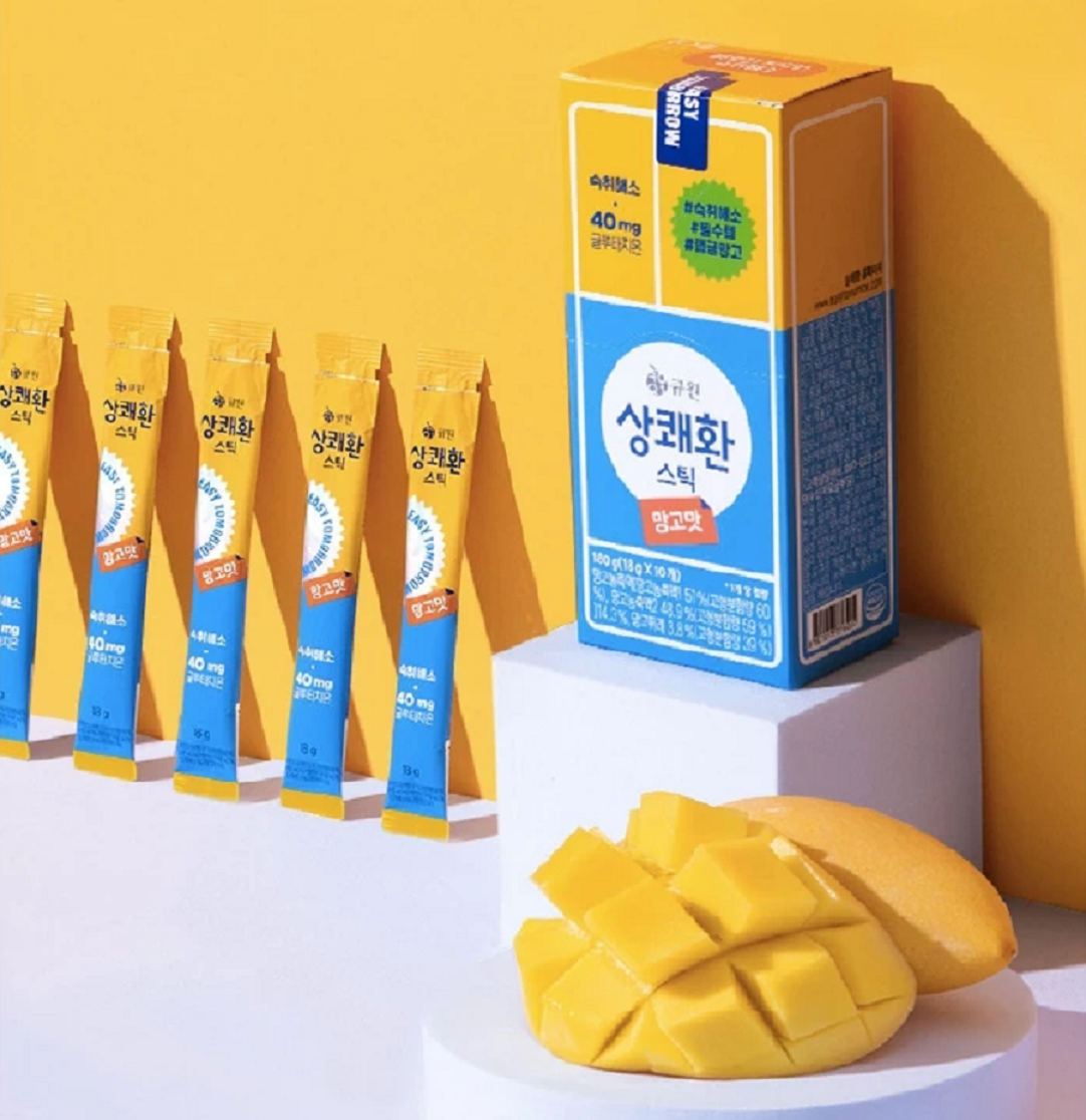 [Q.one] Easy Tomorrow Hangover Relief Stick Jelly 18gx10sticks  큐원상쾌한 스틱 4종