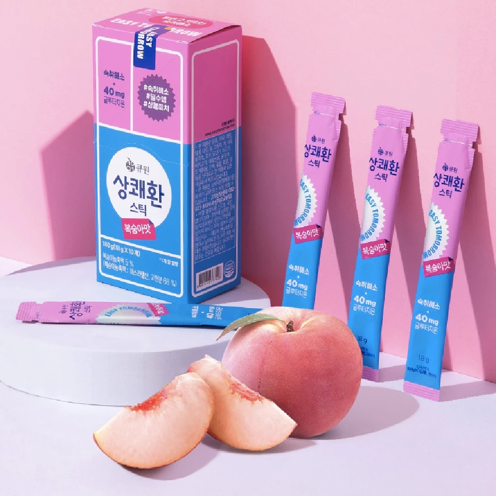 [Q.one] Easy Tomorrow Hangover Relief Stick Jelly 18gx10sticks  큐원상쾌한 스틱 4종