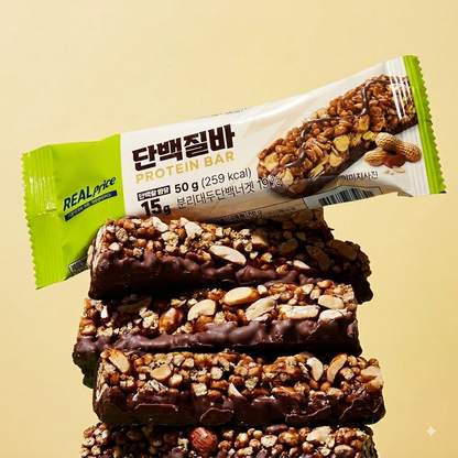 [GS25 REALprice] Protein Bar 50g 리얼프라이스 단백질바