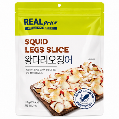 [GS25 REALprice] Roasted Squid Legs Slice 110g  리얼 왕다리오징어