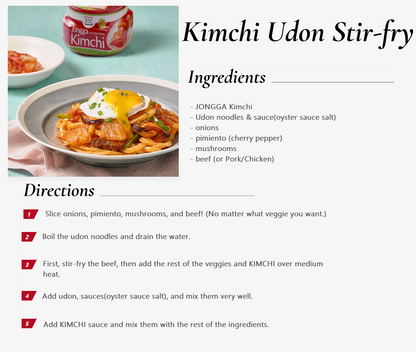 [Jongga] Fermented Napa Cabbage Poggi Kimchi (Whole) Halal  1kg  /3kg/5kg  종가 포기김치