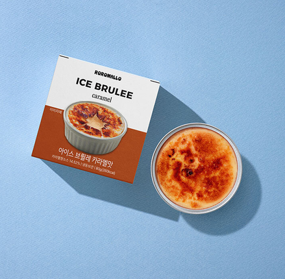 [Roro F&B] Ice Brulee Dessert 18g (Vanilla, Chocolate, Matcha, Caramel) 로로밀로 아이스 브륄레