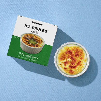 [Roro F&B] Ice Brulee Dessert 18g (Vanilla, Chocolate, Matcha, Caramel) 로로밀로 아이스 브륄레