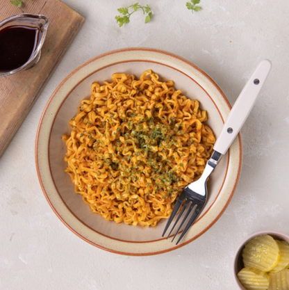 [Samyang] Carbonara Buldak Stir-Fried Noodle pack 130gx4p 삼양 까르보 불닭 볶음면