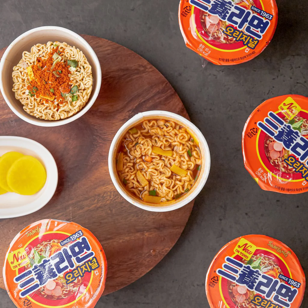 [Samyang] Classic Cup Ramen 65g   삼양라면 컵라면