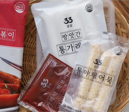 [Sandolfood] Tteokbokki(Bar Rice Cake)470g  33방앗간 통가래 떡볶이