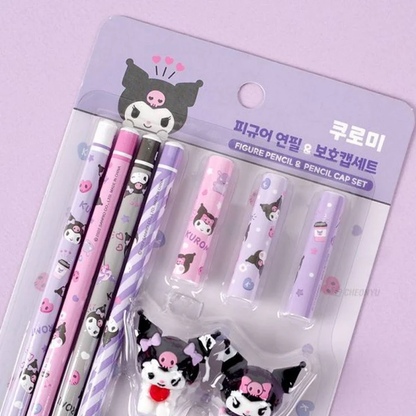 [Sanrio] Kuromi Stationery Set (Mechanical Pencil / Pencil Set) 산리오 쿠로미 문구 컬렉션