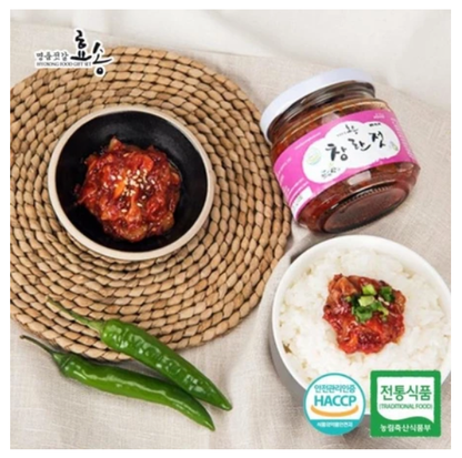 [Hyosong] Salted-Fermented Seafood 70g / 200g 효성 젓갈 시리즈