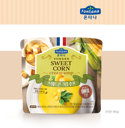 [Sempio] Fontana Premium Cream Soup Series 180g 폰타나 프리미엄 크림수프