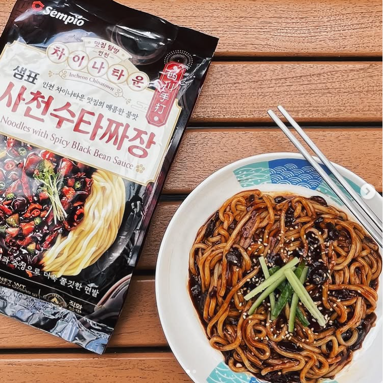 [Sempio] Incheon Chinatown Jjajang Noodles 640g 쌤표 수타짜장면 (정통 / 사천 매콤) 2종