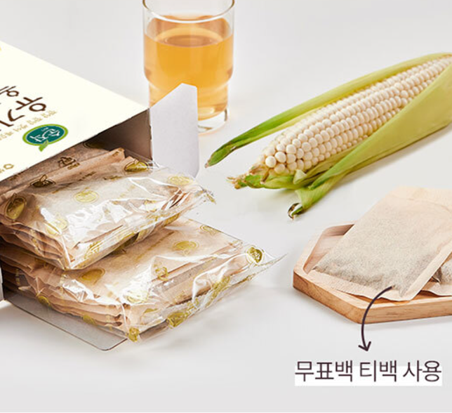 [Sempio] Instant Organic Corn Tea, Barley Tea 30T 샘표 순작 유기농 옥수수차  보리차