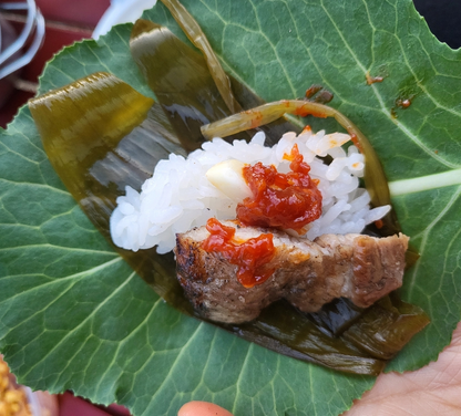 [Sempio] Pickled Wild Garlic Leaves In Soy Sauce 70g   샘표 우리엄마 명이절임