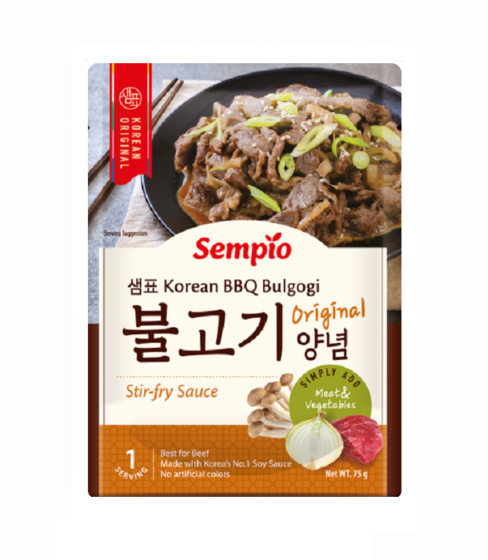 [Sempio] Ready-to-Cook Pouch Sauce (6 Types)  샘표 간편 조리 파우치  양념 소스
