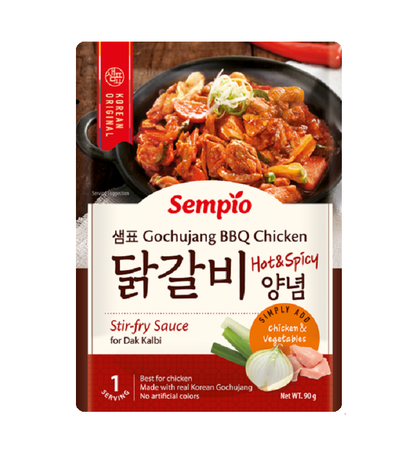 [Sempio] Ready-to-Cook Pouch Sauce (6 Types)  샘표 간편 조리 파우치  양념 소스
