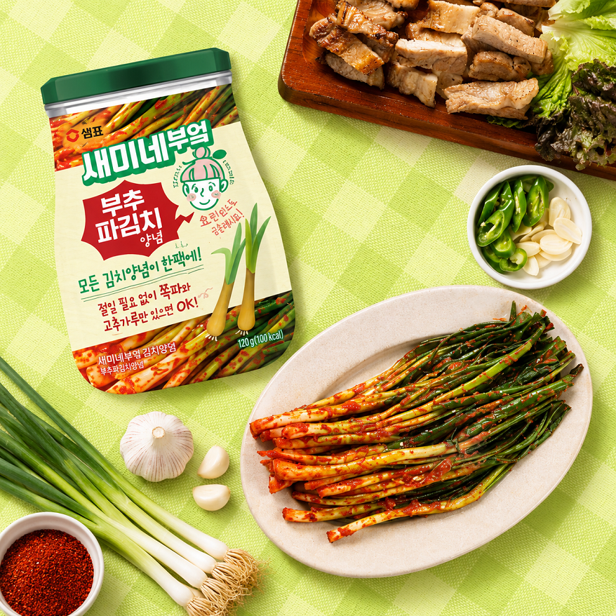 [Sempio] Saemi Kitchen Kimchi Seasoning Sauce 샘표 새미네부엌 겉절이 양념