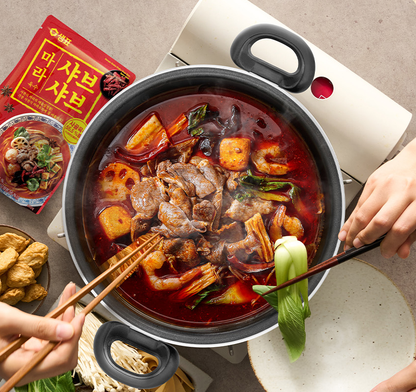 [Sempio] Shabu Shabu Steamboat Soup Base 200g (Katsuo / Mala / Mushroom)