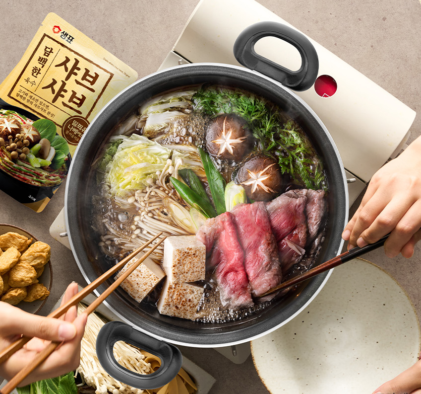 [Sempio] Shabu Shabu Steamboat Soup Base 200g (Katsuo / Mala / Mushroom)