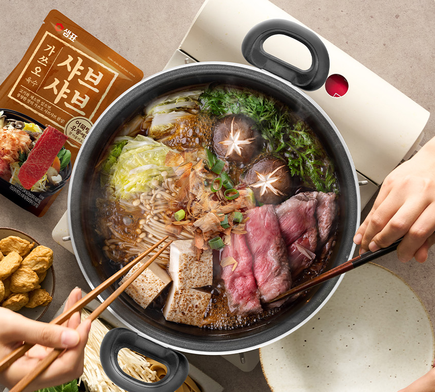 [Sempio] Shabu Shabu Steamboat Soup Base 200g (Katsuo / Mala / Mushroom)