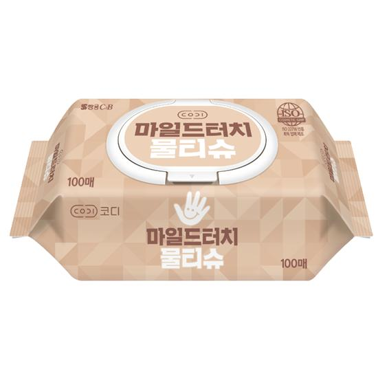[Ssangyong] Codi Mild Touch Wet Tissue 100 Sheets 쌍용 코디 마일드터치 물티슈 100매