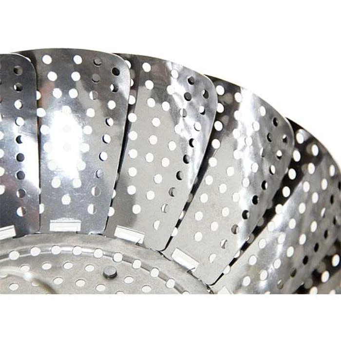 Kitchen Stainless Steel Foldable Steamer Basket (2 sizes) 스텐찜기 대