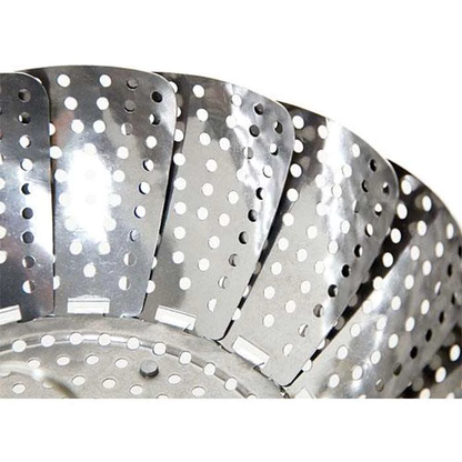 Kitchen Stainless Steel Foldable Steamer Basket (2 sizes) 스텐찜기 대