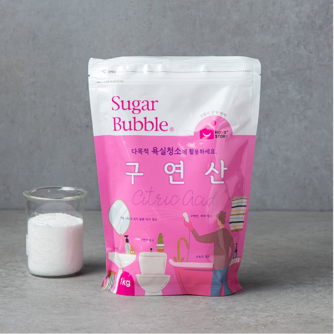 [Sugar Bubble] Multi-Purpose Cleaning Powder Series 과탄산소다 / 베이킹소다 / 구연산