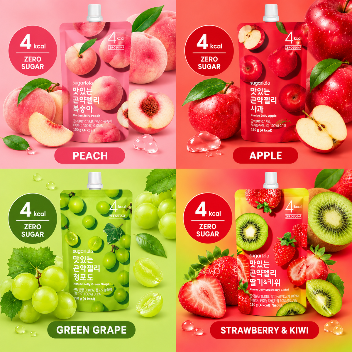 [Sugarlolo] Konjac Jelly 150g  슈가로로 곤약젤리