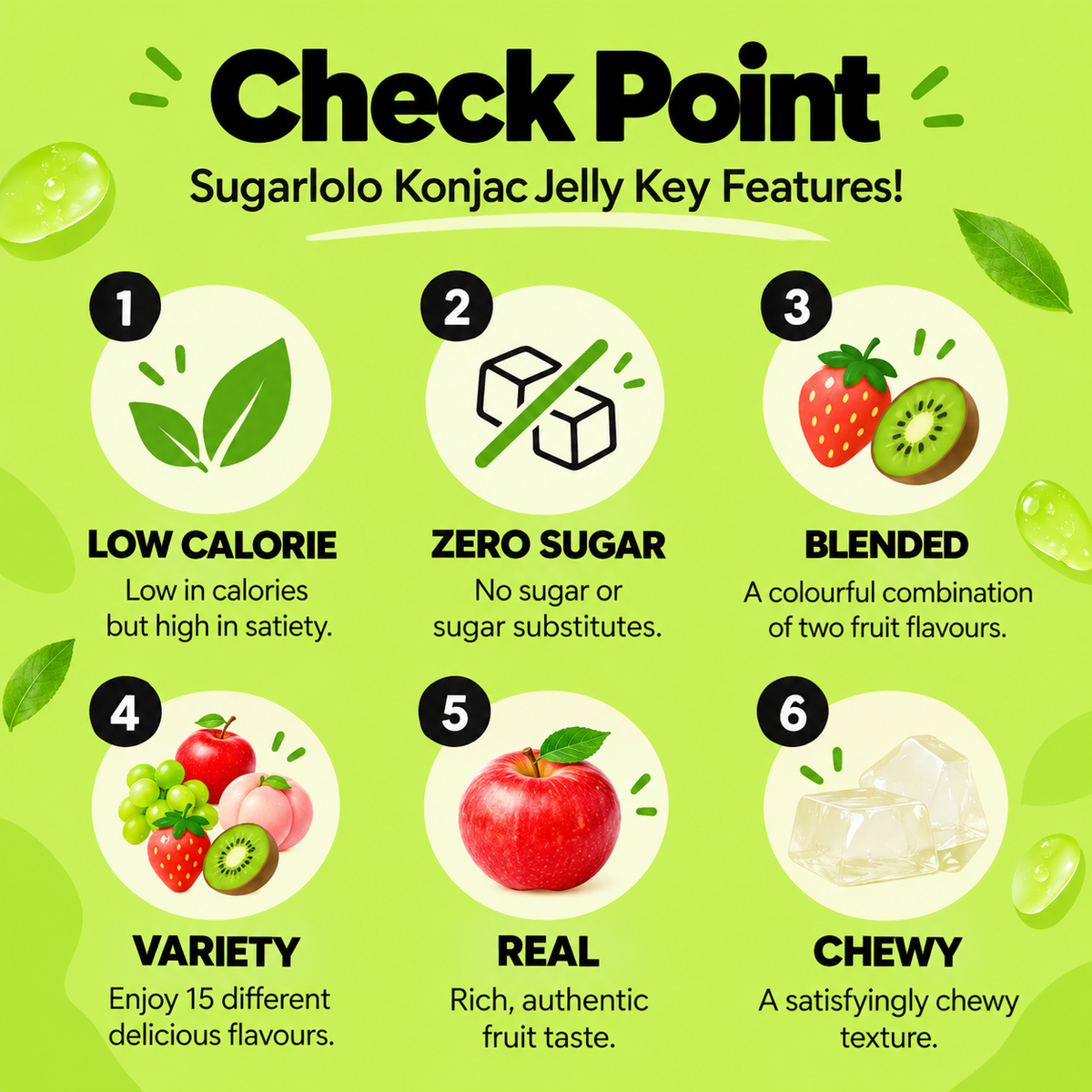 [Sugarlolo] Konjac Jelly 150g  슈가로로 곤약젤리