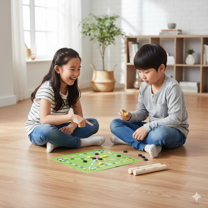 Traditional Korean Yut Nori Game Set (Yunnori)  윷놀이 세트
