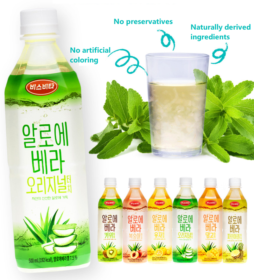 [VISVITA] Aloe Vera Drink 500ml  비스비타 알로에베라 음료