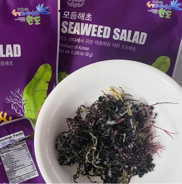[Wando] Assorted Seaweed Salad 8g (Seaweed Mix) 모둠해초