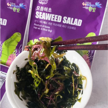 [Wando] Assorted Seaweed Salad 8g (Seaweed Mix) 모둠해초
