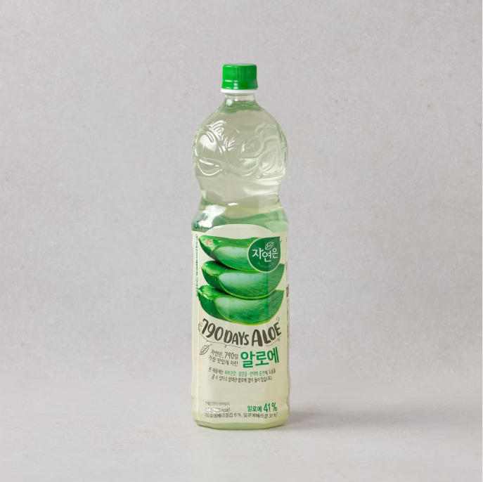 [Woongjin] Nature's Aloe Juice   [웅진] 자연은 알로에 주스
