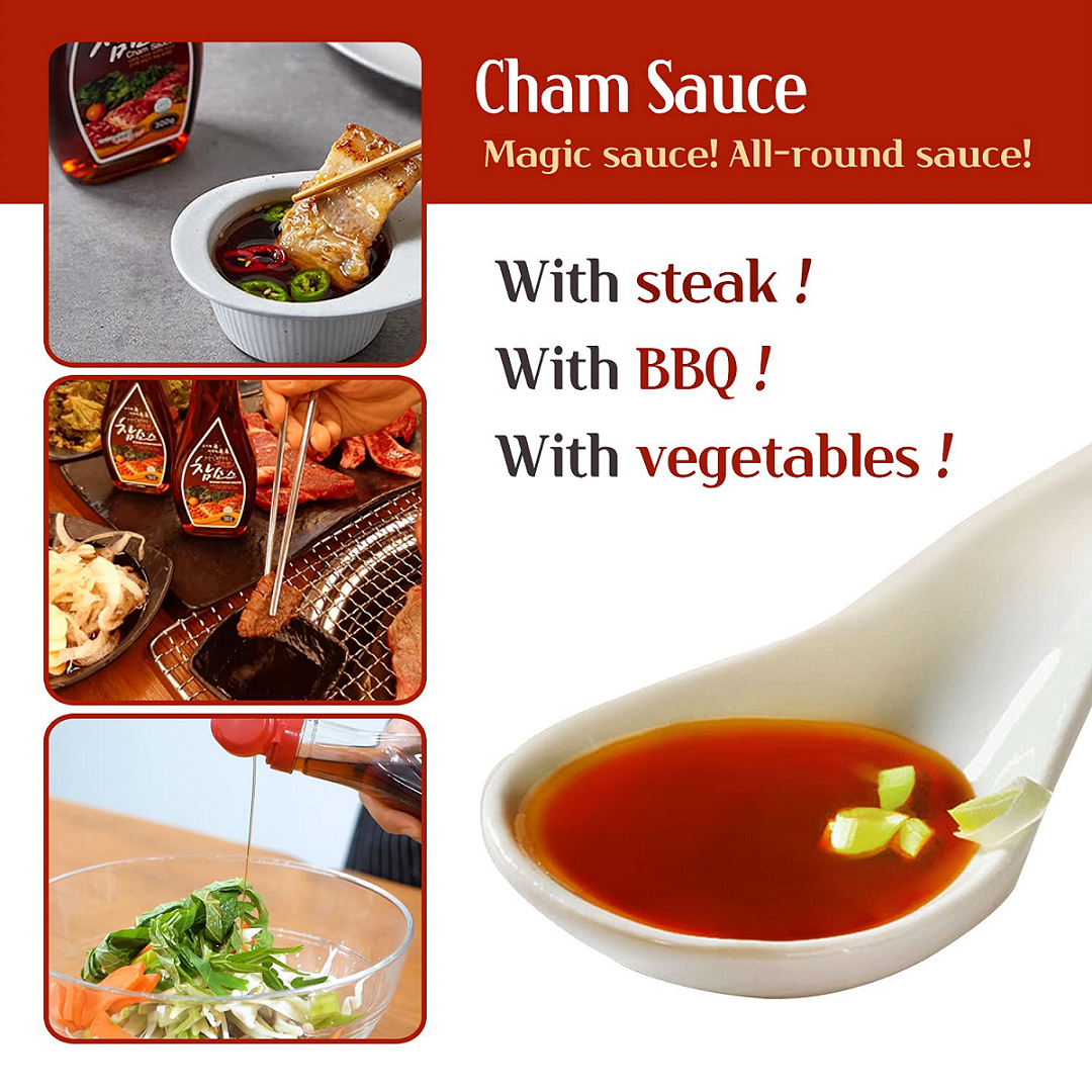 [Woori] Cham Sauce 290g/300g – All-Purpose Korean Magic Sauce  우리식품 참소스
