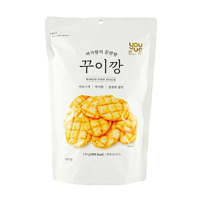 [GS25 YOUUS] Baked Fish Snack 130g  유어스 꾸이깡