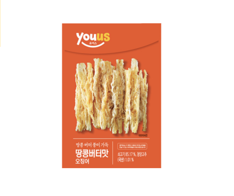 [GS25 YOUUS] Korean Squid Snack 먹태구이 핫다리 굿다리 세마리쥐포 땅콩버터맛오징어