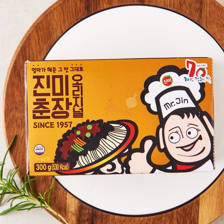 [Jinmi] Chunjang Jjajang Black Bean Paste for Jjajangmyeon 300g  진미 춘장 오리지널