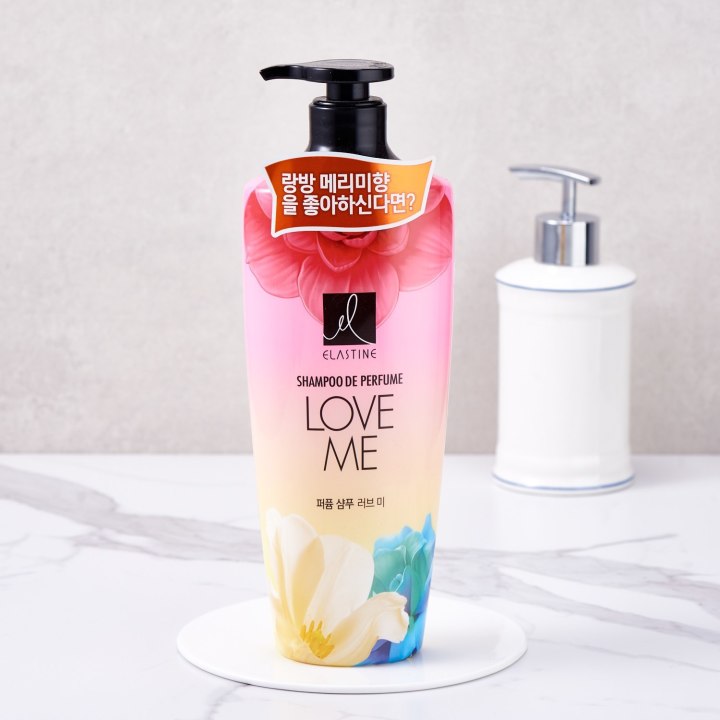 [LG] Elastine LOVE ME Shampoo De Perfume 600ml LG 퍼퓸 러브미 샴푸