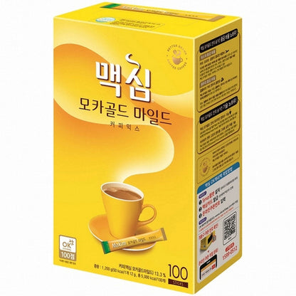 [Maxim] Mocha Gold Mild Instant Coffee Mix 12gx100T  맥심  모카골드 커피 믹스 100P