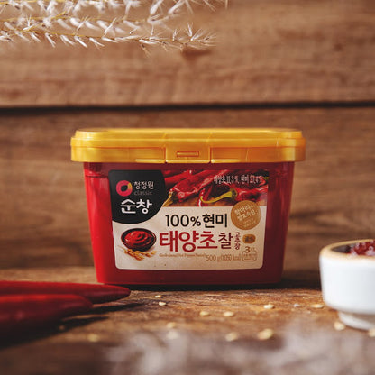 [CJW] Sunchang Gochujang Hot Pepper Paste 200g/500g/1kg  청정원순창 100% 현미 태양초 찰고추장